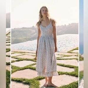 NWT Christy Dawn Nicks Dress, Cream Garden